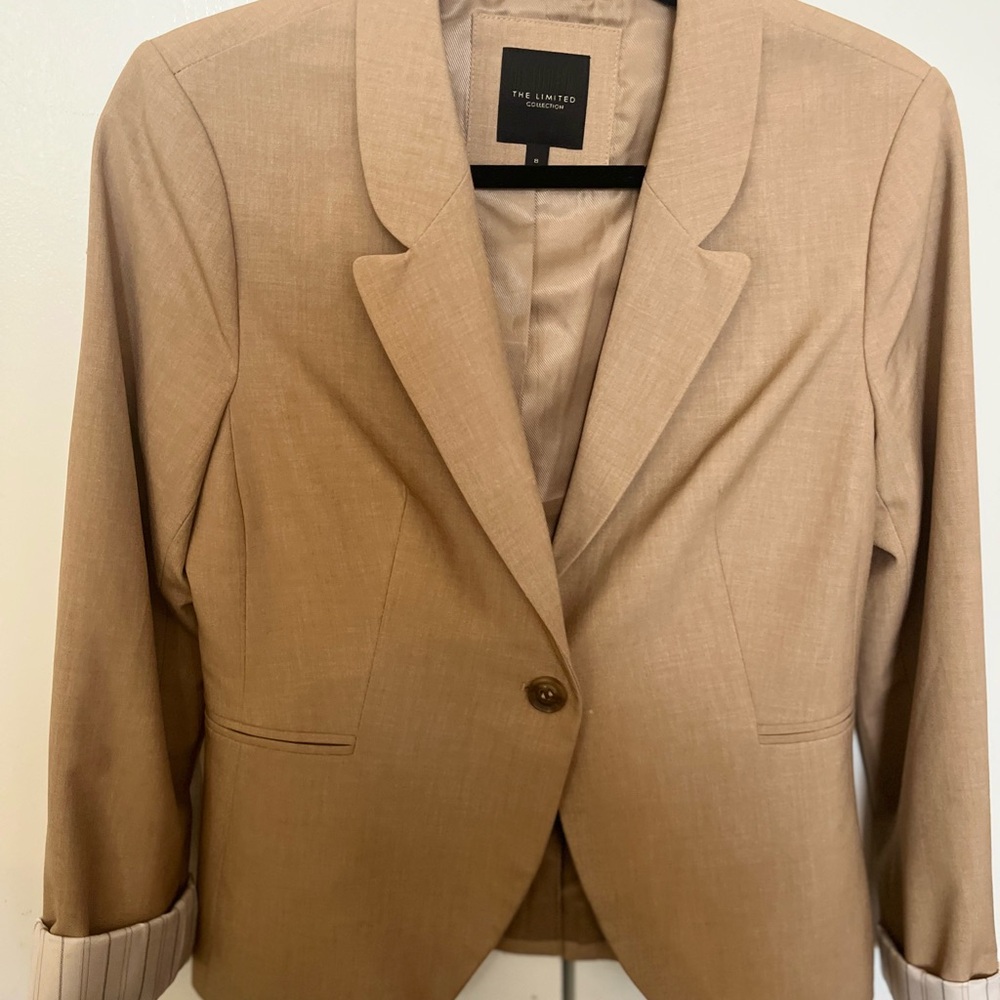 The Limited Tan Blazer